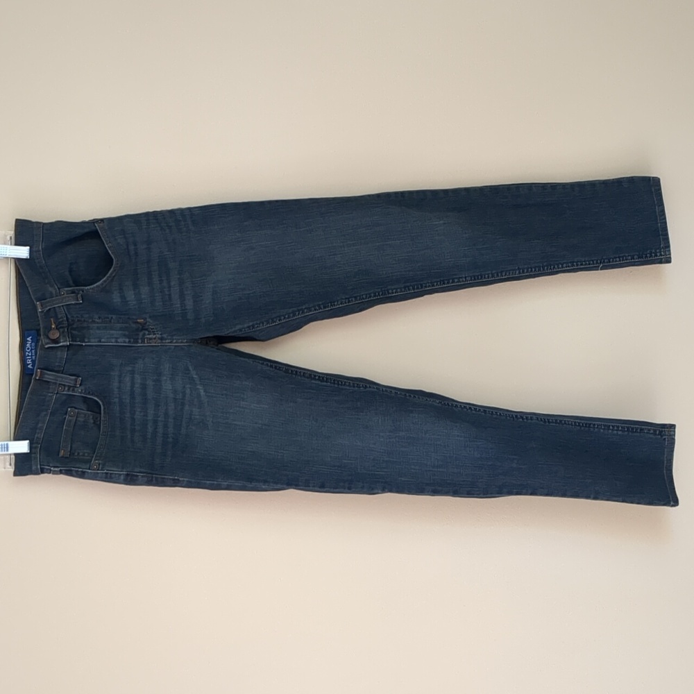 30x32 Arizona Jean Co Flex Skinny Blue Denim Jeans Casual Autumn Basic